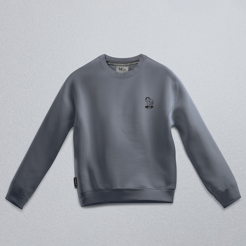 MO x Noritake "BFF" Sweatshirt (Dark Grey)