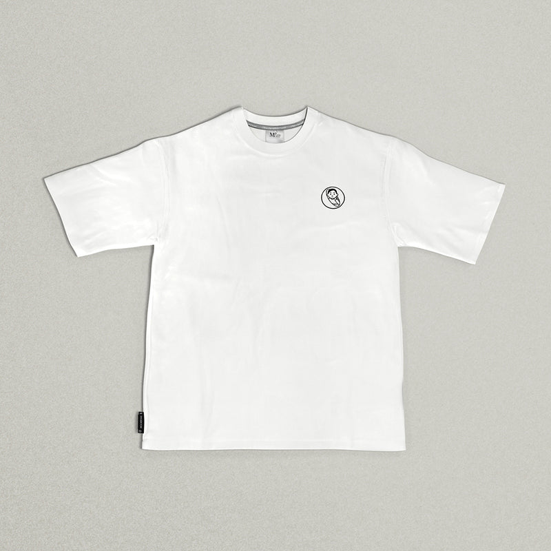 MO x Noritake "O & the Boy" Adult Tee (White)