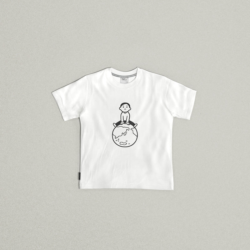 MO x Noritake "Boy Meets World" Kids Tee (White)