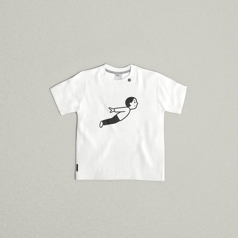 MO x Noritake "Ideas have wings" Kids Tee (White)