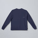 MO x Noritake "Lazy Doggo" Long Sleeve Tee (Navy)