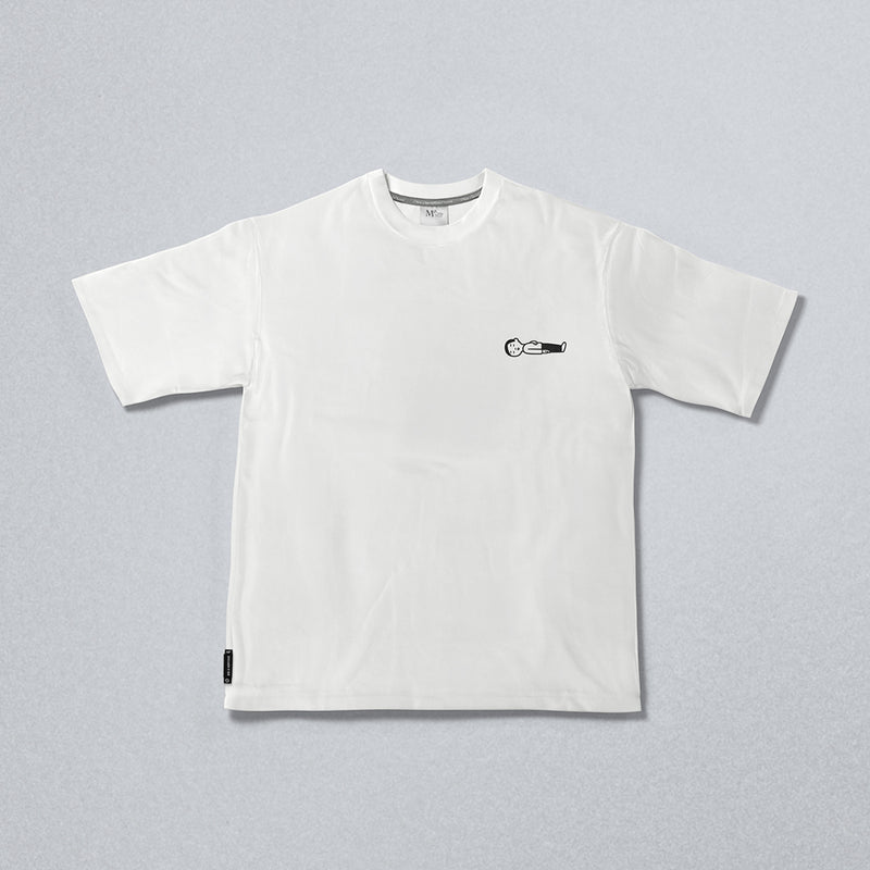 MO x Noritake "Living the Slow Life" Tee (White)