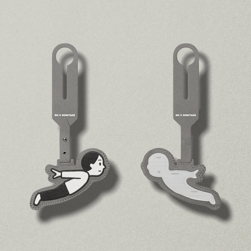 MO x Noritake "Ideas have wings" PU Luggage Tag